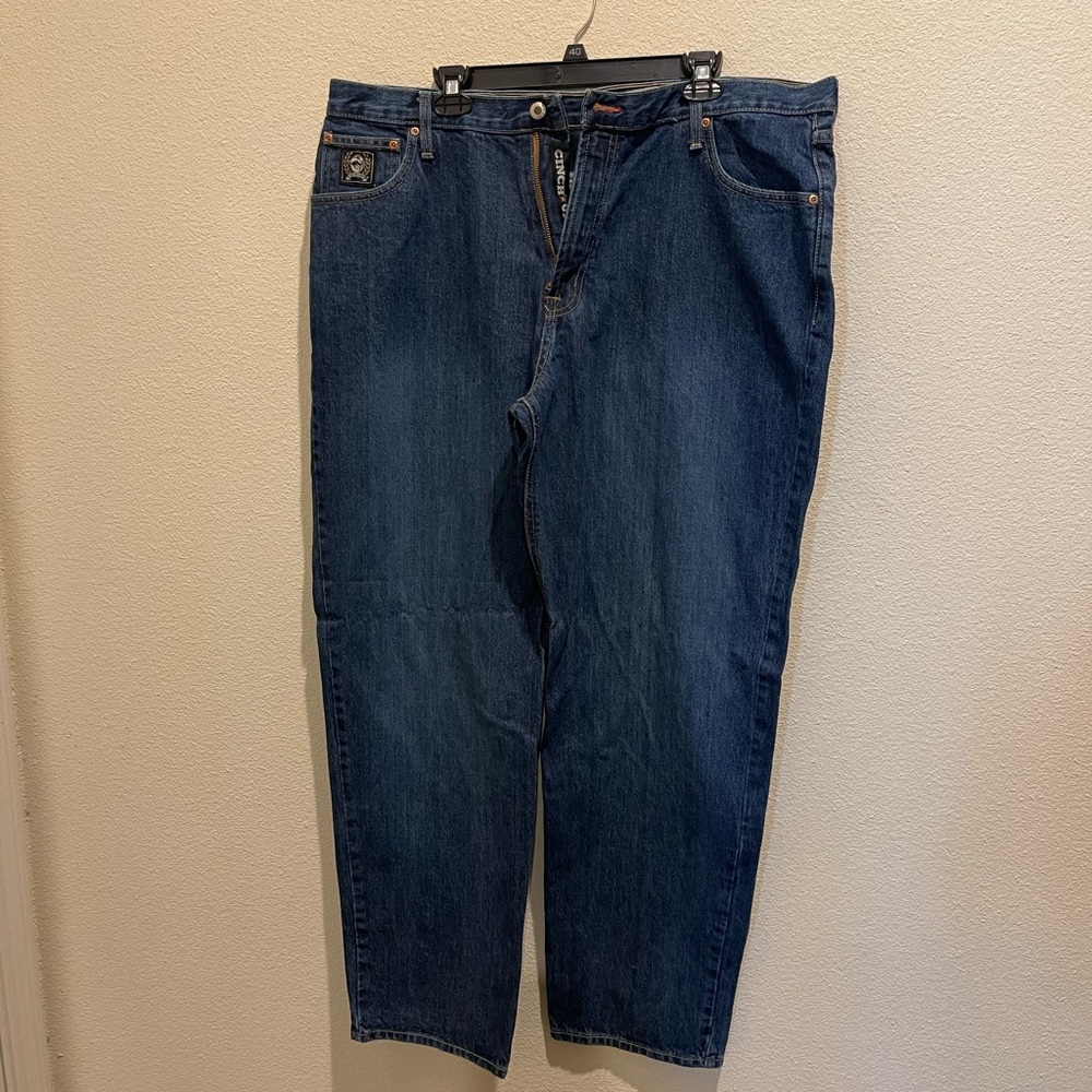 Cinch 40x32 jeans dark blue and like new